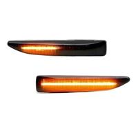Luci Laterali Per Auto Per La Serie 7 Per E65 E66 E67 E68 2001-2008 Auto Indicatore Laterale Specchio Indicatore Lampada Acqua Scorre Indicatori Direzione Styling(Dynamic Sequential)
