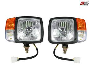 Luci Laterali Testa LH & RH Indicatori H4 Per JCB Manitou Matbro (N. 3) 12V-24V