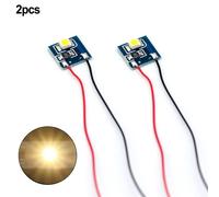 Luci LED 10x10mm 12-18V 2pz 3528 LED per HO/OO per Ferrovie Pratiche