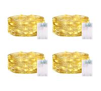 Luci LED a Batteria Luci di Timer, 3 Metri 30 LED Decorative, Impermeabile Stringa Luminosa per Natale Matrimonio Festa Interno Letto Camera