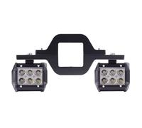 Luci LED a Pod,Barra LED Per Montaggio Posteriore Per Retromarcia | Faretto Impermeabile con Supporti per Gancio Traino Accessori Auto per Pickup e Barca