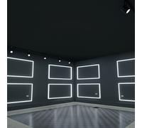 Luci LED a soffitto car detailing SOGI LAM-RA02 - 1 rettangolo - 6500 K - 96 W [EEK: Non Applicabile]