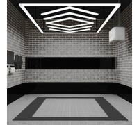 Luci LED a soffitto per garage SOGI LAM-FR01 - 6 frecce - 6500 K - 384 W [EEK: Non Applicabile]