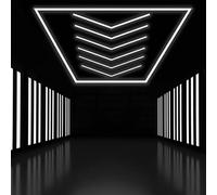 Luci LED a soffitto per garage SOGI LAM-FR02 - 6 frecce - 6500 K - 384 W - 4866 [EEK: Non Applicabile]