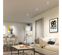 luci LED da incasso Paulmann Smart Base Coin ferro Ø9cm RGBW 3 pezzi Paulmann