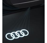 LUCI LED ILLUMINAZIONE SOTTOPORTA LOGO AUDI ACCESSORIO ORIGINALE NEW 4G0052133G