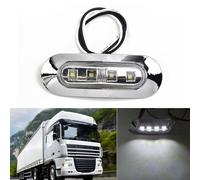 Luci LED Marino Barca PC Lente Walkway Bianco 12V -24V 5pcs ABS Alloggiamento