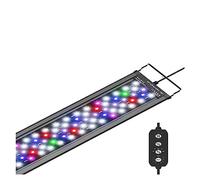 Luci LED per barriera corallina, 30/45 cm Luci Marine Spettro Completo for Corallo Con Timer Auto On Off Serbatoio di Pesce LED Rampa Tramonto Lampada for Le Piante Acquario Decorazione(FG169-30CM)