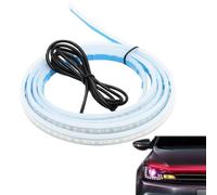 Luci LED per Cofano Auto | Luci Dinamiche a Scansione per Vano Motore | Accessori Auto Impermeabili e Brillanti per Esterni Decorazione Griglia Portabagagli Veicoli
