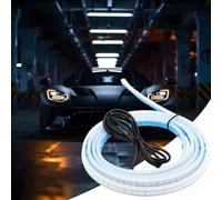 Luci LED per Cofano Auto, Luci Dinamiche a Scansione per Vano Motore, Auto Impermeabili e Brillanti per Esterni Decorazione Griglia Portabagagli Veicoli
