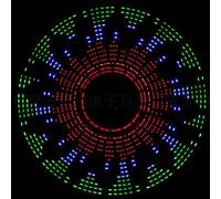 Luci LED per ruote di bici, luci LED brillanti, luci di sicurezza impermeabili