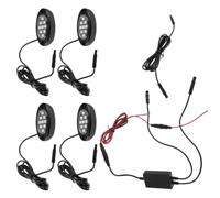 Luci LED Sotto Auto per Fuoristrada, Kit Ip68 in ABS e PC | Illuminazione ad Alta Intensità, Effetti Colore Tramite App, per Camion e Sottoscocca in Guida Nebbiosa