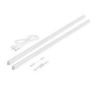 Luci LED sottopensile Rigel 113cm con interruttore 1670lm bianco caldo ciascuna