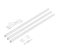 Luci LED sottopensile Rigel 113cm con interruttore ognuna 1692lm bianco set di 3
