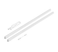 Luci LED sottopensile Rigel 2-core 113cm ciascuna 1670lm bianco caldo set di 2