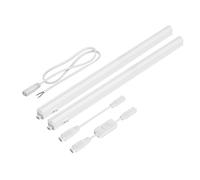 Luci LED sottopensile Rigel 57,3 cm ciascuna con interruttore (bianco 15,518W [EEK: E]