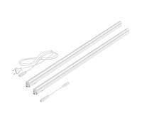 Luci LED sottopensile Rigel 87,3cm ciascuna 1002lm bianco caldo set di 2 [EEK: F]