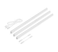 Parlat Apparecchi LED sottopensile Rigel, 87,3 cm ciascuno, 1002lm ciascuno, bianco caldo, set di 3
