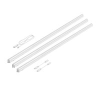 Luci LED sottopensile Rigel a 2 fili da 113 cm ciascuna 1670lm bianco caldo, set