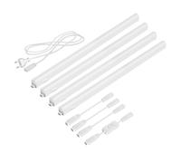Parlat LED luci sottopensile Rigel, ogni 57,3cm, con interruttore, ogni 880lm, bianco, set di 4