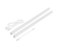 Parlat Apparecchi LED sottopensile Rigel, ciascuno 87,3 cm, cavo 40 cm, ciascuno 1002lm, bianco caldo, set di 2