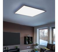 Luci Montaggio Deckenpanel da Soggiorno Bianco Grafite LED Legno Opale Corridoio