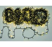LUCI NATALE 1000 LUCI LED BIANCO CALDO 50 MT. PER INTERNI ED ESTERNI MAURER