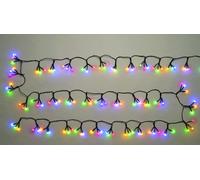 LUCI NATALE 120 LED A SFERA 1 CM. MULTICOLORE PER INTERNO ED ESTERNO MAURER
