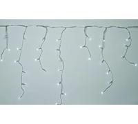 LUCI NATALE CATENA A TENDA 345 LED BIANCO CALDO PER INTERNO ED ESTERNO MAURER