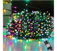 luci natale esterno, luci colorate, lucine led, luci 50m, , decorazioni