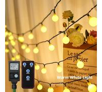 Luci Natale Interno Lucine Balcone - Decorative Catena Luminosa 15M