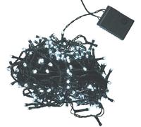 LUCI NATALE LED BIANCO 100 LED LUMINOSA 5 MT. PER INTERNI ED ESTERNI MAURER