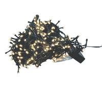 LUCI NATALE LED BIANCO CALDO 300 LED MT. 15 PER USO INTERNO ED ESTERNO MAURER