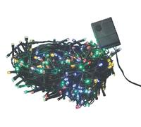 LUCI NATALE LED MULTICOLOR IP 44 PER USO ESTERNO ED INTERNO 100 LED 5 MT. MAURER
