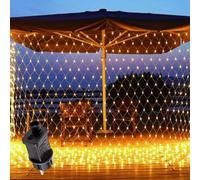 Luci Natale Rete luminosa con 216 LED decorazioni natalizie 3x2 mt prolungabile [EEK: A]
