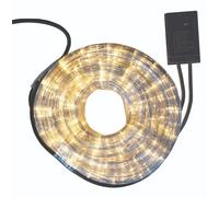 LUCI NATALE TUBO LED 10 METRI BIANCO CALDO 240 LED PER INTERNO ED ESTERNO MAURER