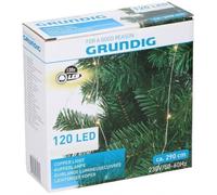 Luci natalizie 120 LED 290cm 230V Bianco caldo IP20 Grundig