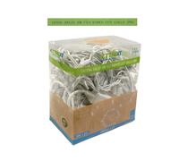 Luci Natalizie Catenaria 300 LED 30 Metri Filo Bianco Luce Gialla Calda Flash