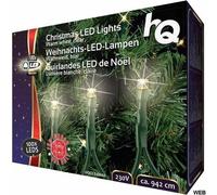 Luci natalizie ghirlanda luminosa 9.42m 3000K bianco caldo HQ - 2 confezioni [EEK: A++]