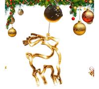 Luci natalizie per finestre,Decorazioni di luci natalizie per finestre - Luci di con Decorazioni natalizie a LED,Luci a LED decorative per finestre impermeabili per negozi di h