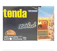 LUCI NATALIZIE TENDA LUMINOSA 3 Mt. 120 LED LUCE BIANCA FREDDA EFFETTO CASCATA [EEK: Conforme]