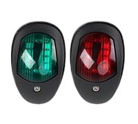 Luci Navigazione Marina | Luce Di Segnale E Avvertimento Per Imbarcazioni, E Navigazione - Accessori Elettrici Luce Segnaletica Verde Rossa Pe Light Visibilitr Kayak Rimorchio Barche Vela Notturne