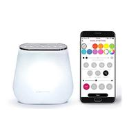 Luci notturne intelligenti per bambini con macchina per il rumore bianco multicolore e succhietto per dormire, con funzione Ok-to-Wake, Amazon Alexa,
