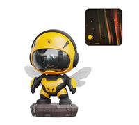 Luci notturne Proiettore di stelle Ape Mecha Lampada d'atmosfera con telecomando Angolo di proiezione regolabile 2 modalità di temporizzazione per la casa, camera da letto, decorazione della stanza da