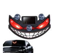 Luci oculari per parabrezza auto - USB Solar LED adesivo impermeabile | USB Solar Powered LED Parabrezza Occhio Luci Adesivo Impermeabile Per Auto RV Veicoli Anteriore Posteriore Festa di Vacanza