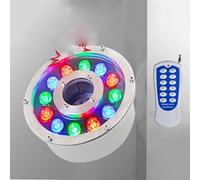 Luci Paesaggistiche Da Esterno - Faretto Incasso A Terra, Lampada Per Fontana A LED Park Square AC 12/24V, Luci RGB Colorate Sommergibili Impermeabili IP68(18w(12V))