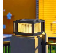 Luci Pali Solari Lampade Pilastri Colonna Impermeabili Esterni Luci LED Energia Solare Lanterne Recinzioni Illuminazione Esterna Impermeabile Esterni Illuminazione Vialetti Cassette Postali Pontili