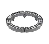 Luci Per Alberi Ad Anello Da Esterno AC110V/220V, Faretto Paesaggistico Impermeabile IP65 Per Tutte Le Stagioni, Lampada A Palma A LED 48-84W Per Cortile, Giardino E Parco(Yellow,AC220V 6 lights)