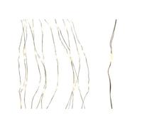 Luci per albero di Natale da 210 cm Argento/ Bianco dim 210 cm-672L