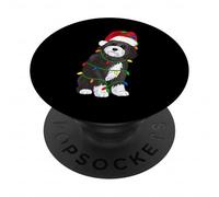 Luci per albero di Natale Havanese Dog Lover Holiday Dog Lover PopSockets PopGrip Adesivo